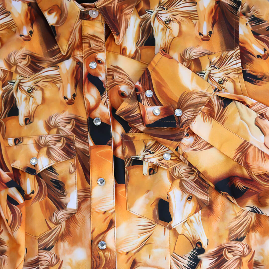 Camisa estampada para dama WR753