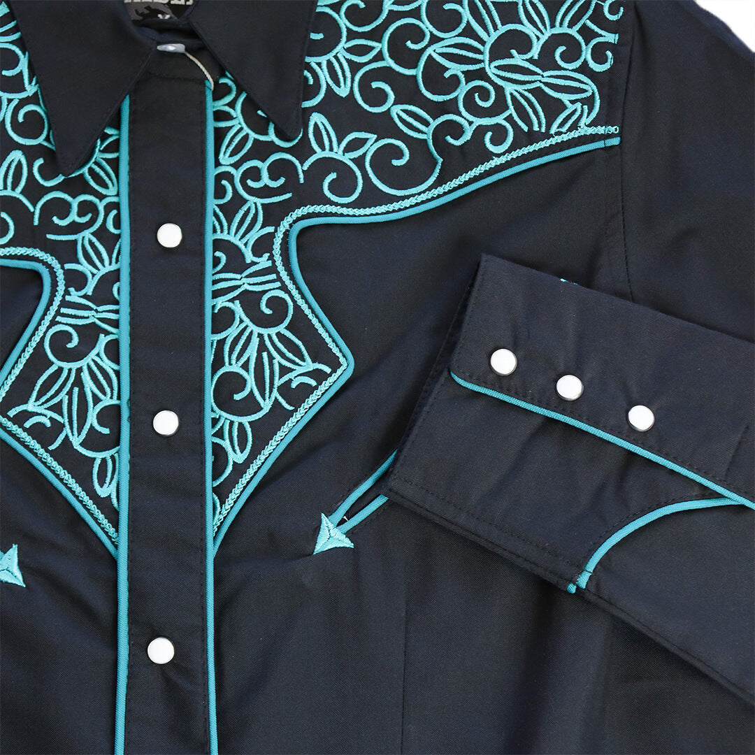 Camisa bordada para dama WR702
