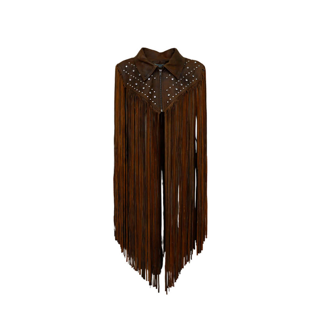 Poncho de piel para Dama WR350