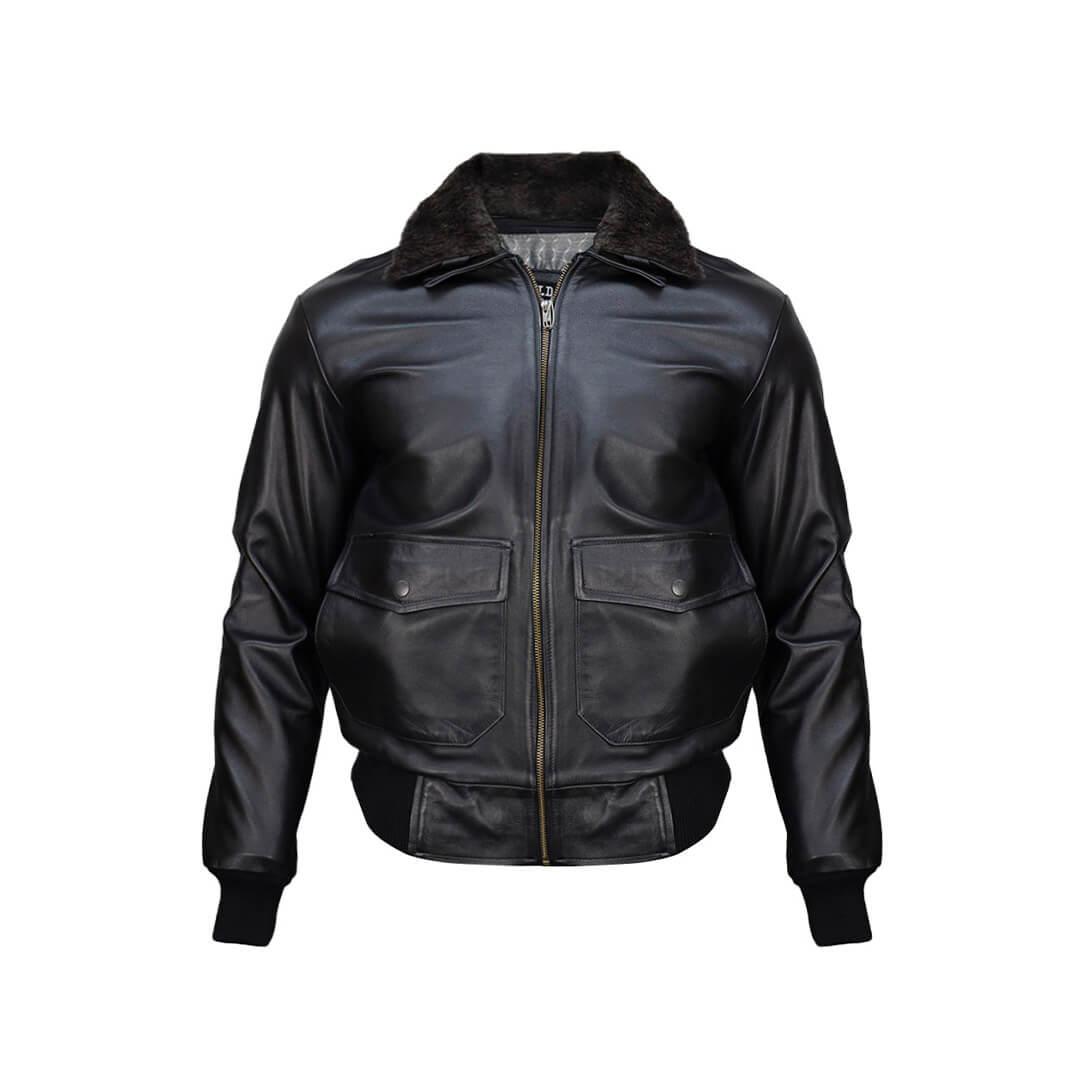 Chamarra de piel para caballero WR507