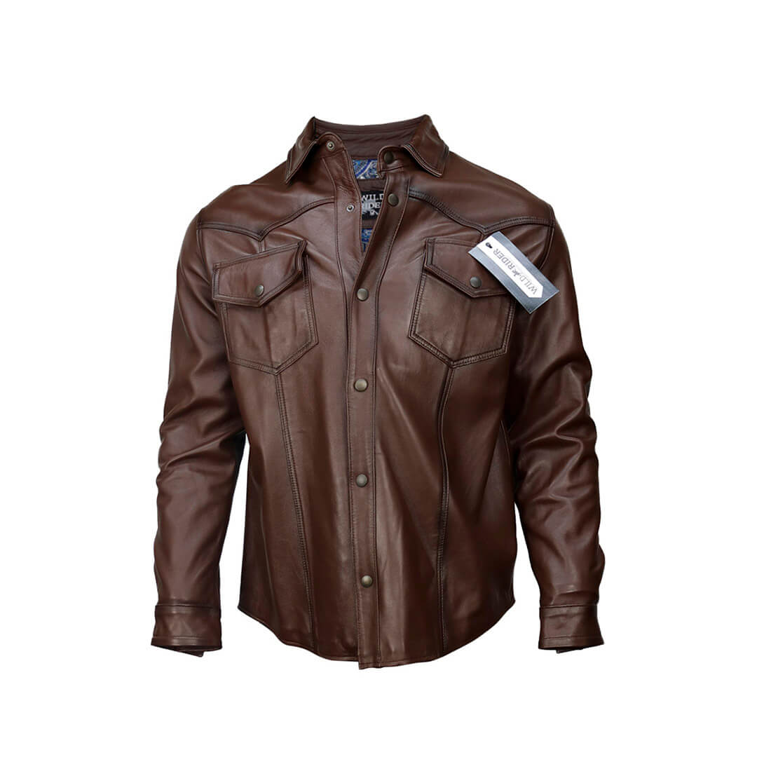 Camisola de piel para caballero WR551