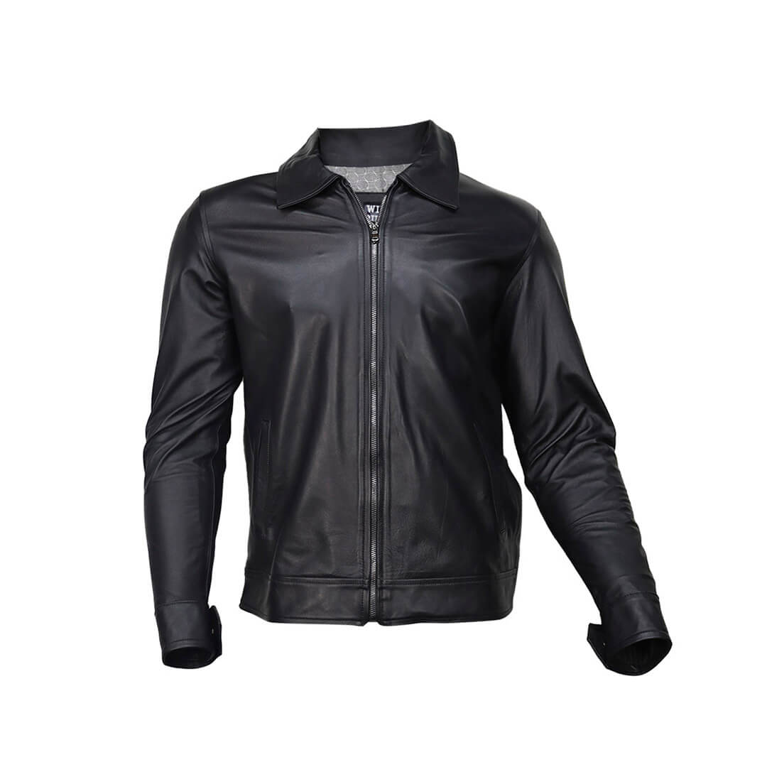 Chamarra de piel para caballero WR506