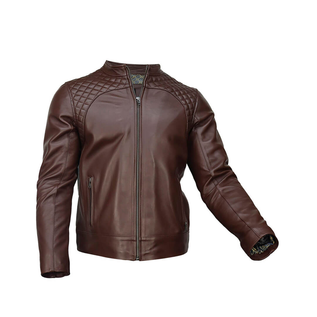 Chamarra de piel para caballero WR504
