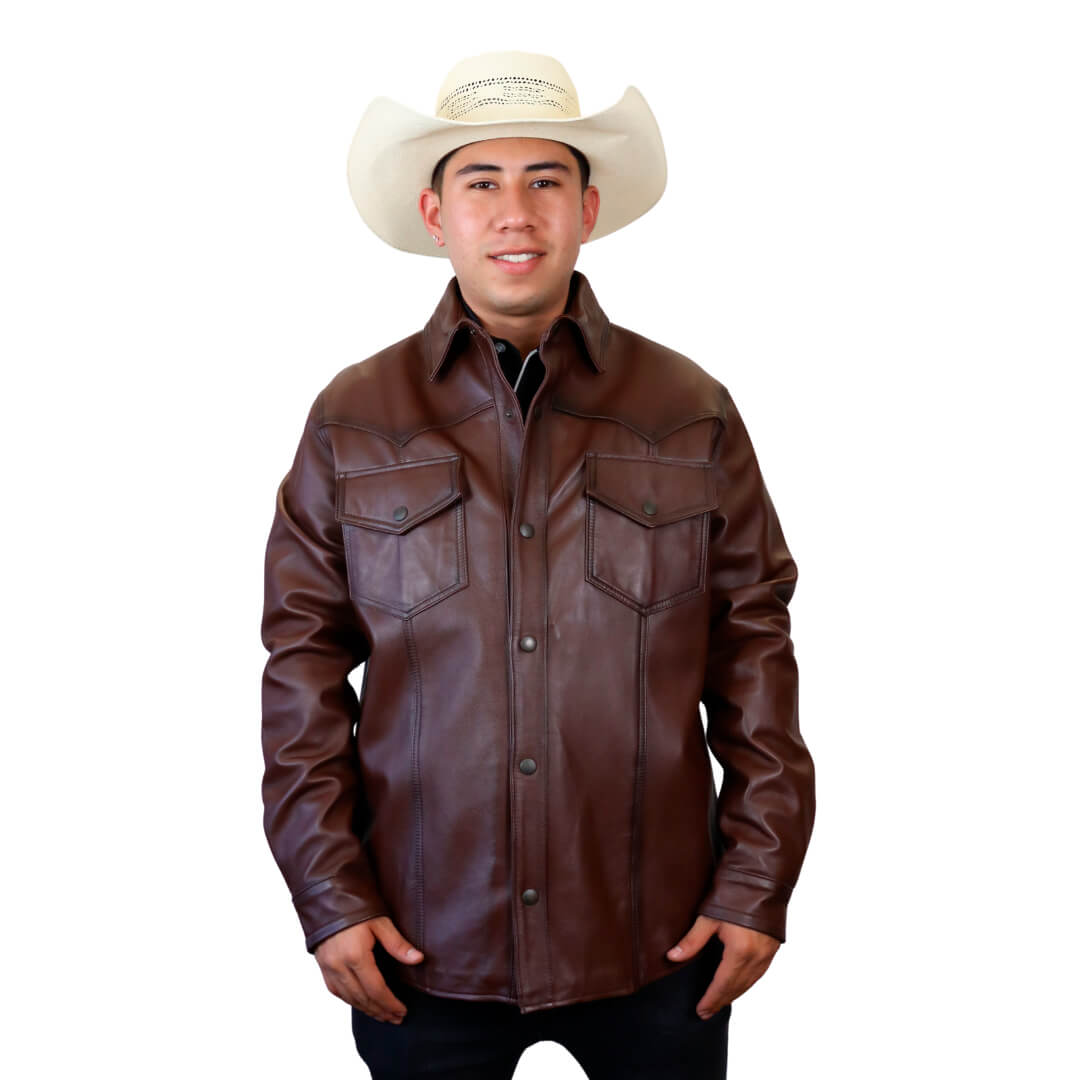 Camisola de piel para caballero WR551