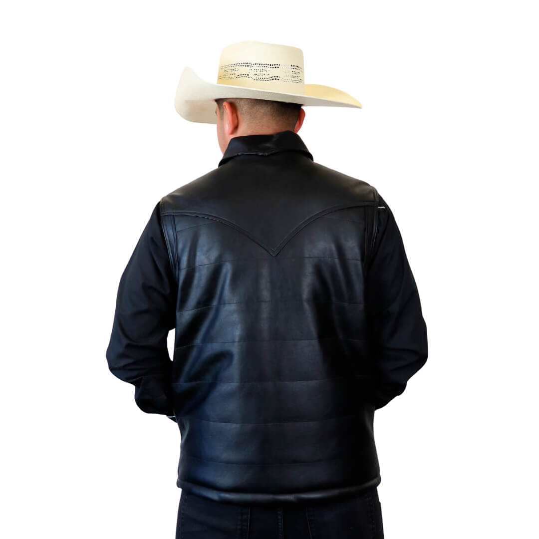 Chaleco de tacto piel para caballero WR614