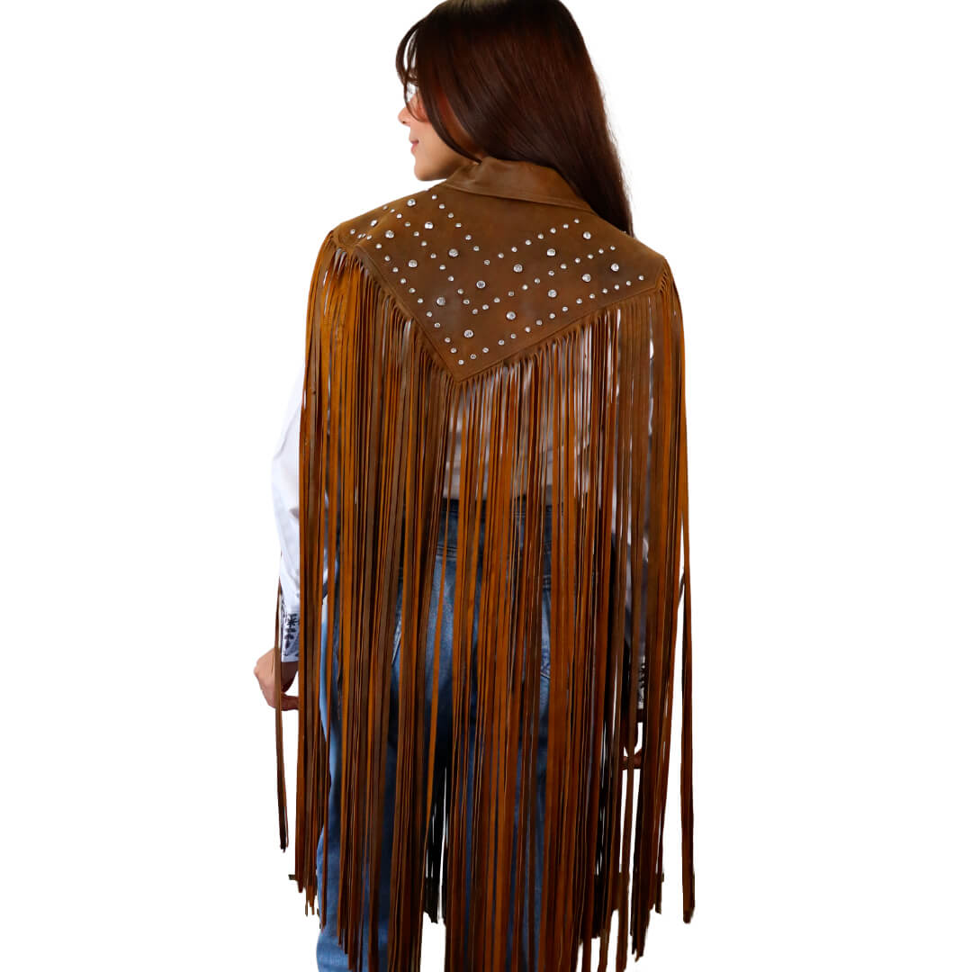 Poncho de piel para Dama WR350