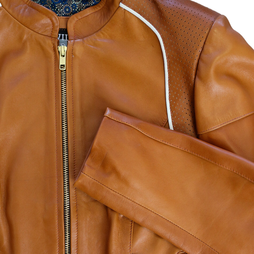 Chamarra de piel para dama WR110