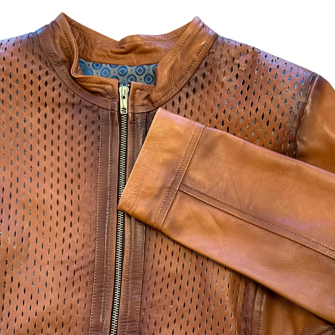 Chamarra de piel para dama WR107