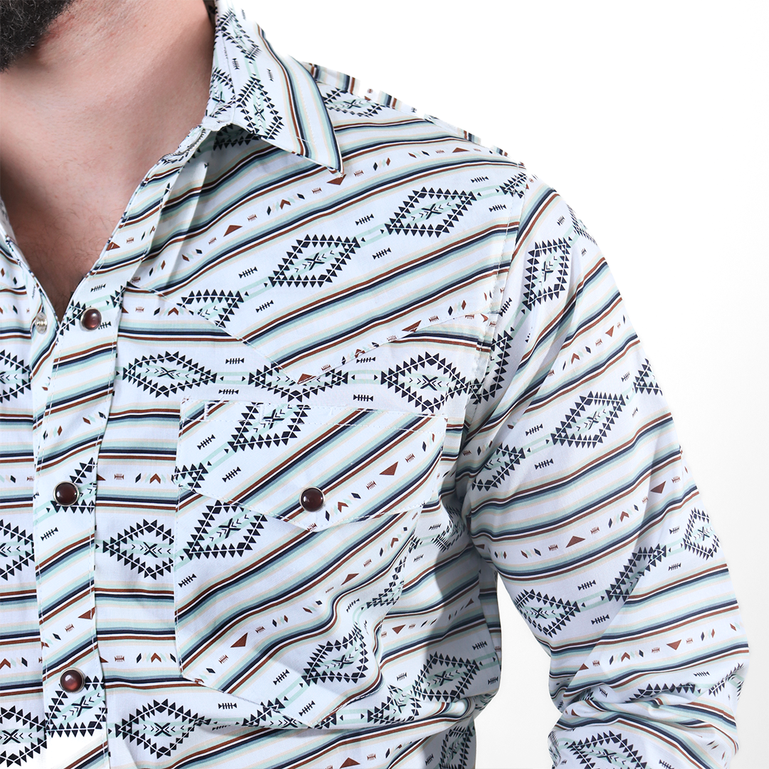 Camisa Estampada para Caballero WRC-8437
