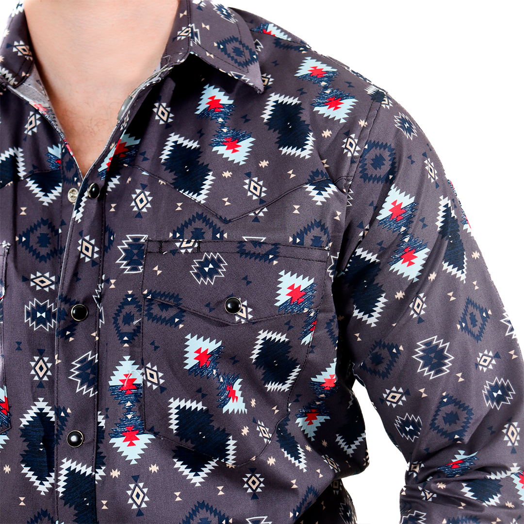 Camisa Estampada para Caballero WRC-8343