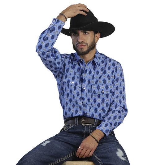 Camisa Estampada Para Caballero WL122