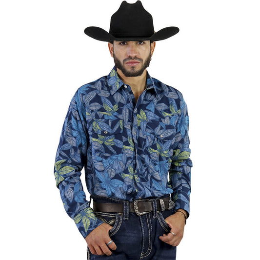 Camisa Estampada Para Caballero WL119