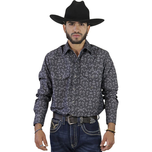 Camisa Estampada Para Caballero WL101