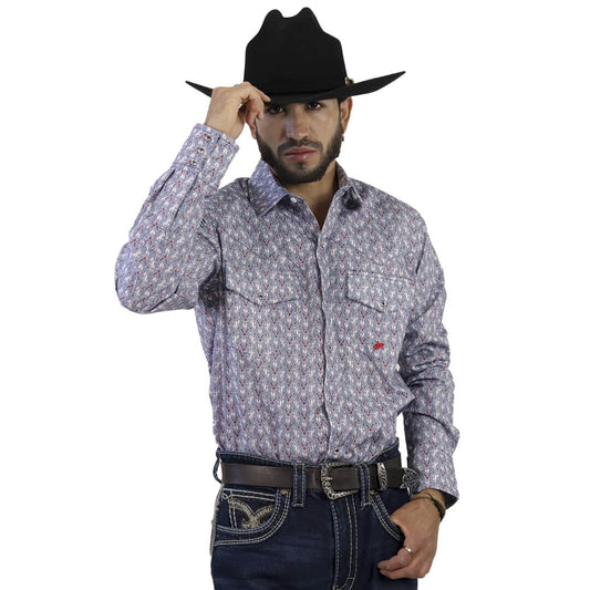 Camisa Estampada Para Caballero WL115