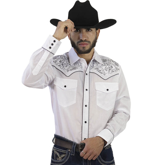 Camisa Bordada Para Caballero WL207
