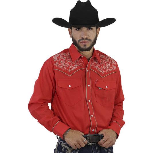 Camisa Bordada Para Caballero WL204