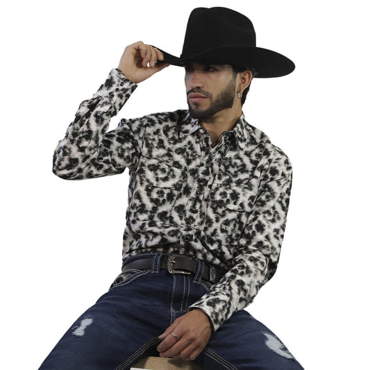 Camisa Estampada Para Caballero WL131