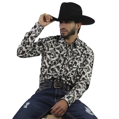 Camisa Estampada Para Caballero WL131