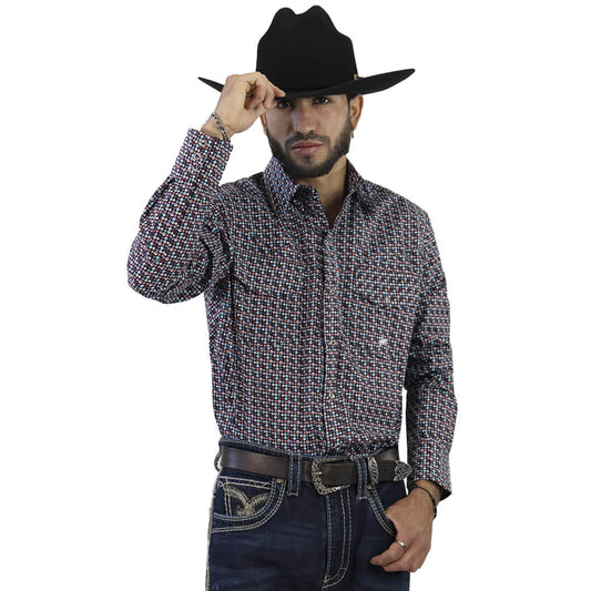 Camisa Estampada Para Caballero WL105