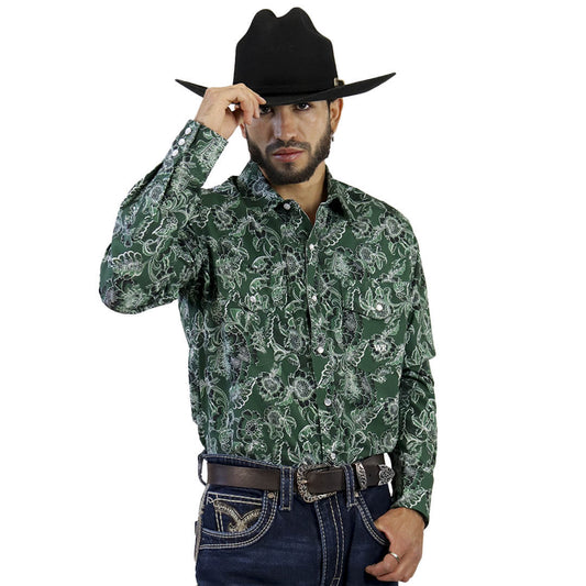 Camisa Estampada Para Caballero WL116