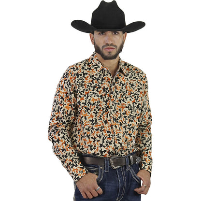 Camisa Estampada Para Caballero WL126