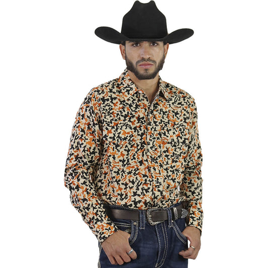 Camisa Estampada Para Caballero WL126