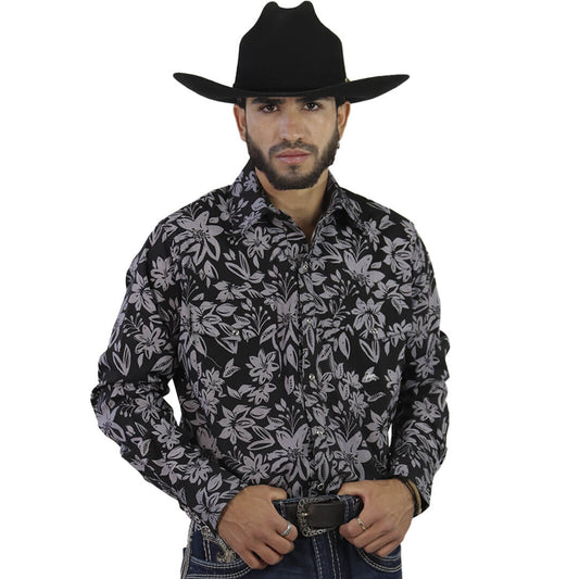 Camisa Estampada Para Caballero WL111