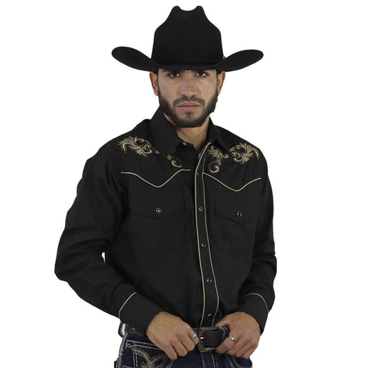 Camisa Bordada Para Caballero WL206