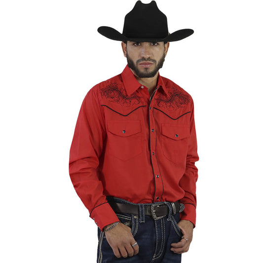 Camisa Bordada Para Caballero WL205