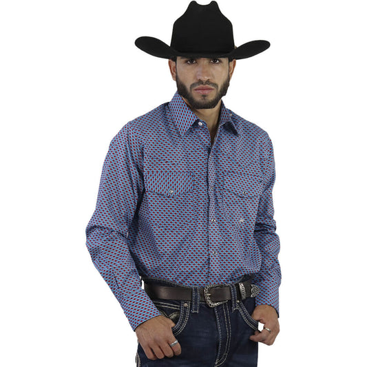Camisa Estampada Para Caballero WL128