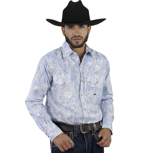 Camisa Estampada Para Caballero WL114
