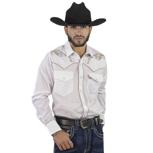 Camisa Bordada Para Caballero WL203