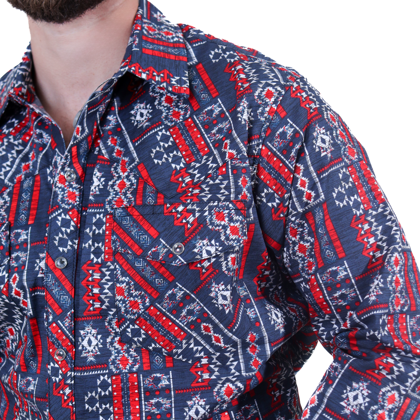 Camisa Estampada para Caballero WRC-8426