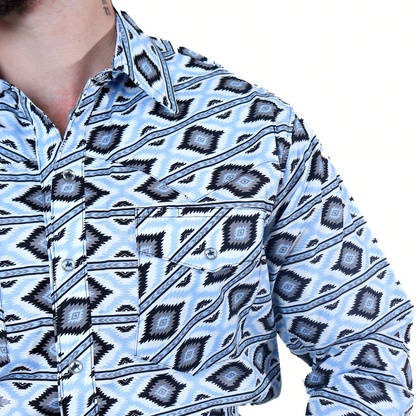 Camisa Estampada para Caballero WRC-84525