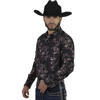 Camisa Estampada Para Caballero WL129