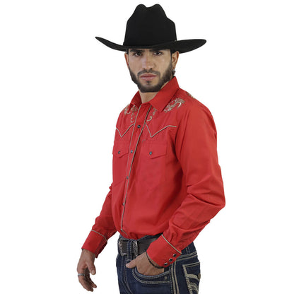 Camisa Bordada Para Caballero WL201