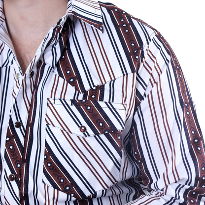 Camisa Estampada para Caballero WRC-8441