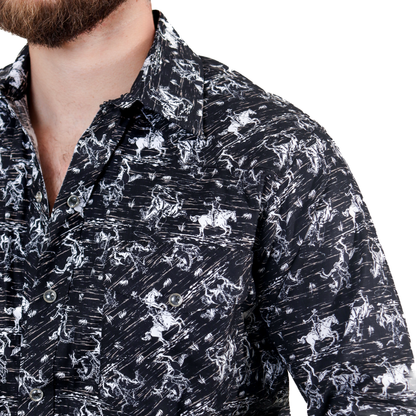 Camisa Estampada para Caballero WRC-8365