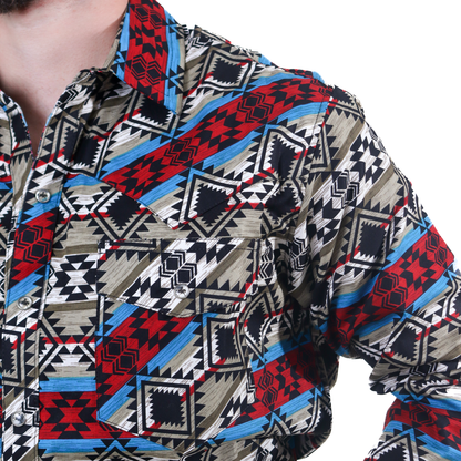 Camisa Estampada para Caballero WRC-8431