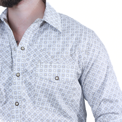 Camisa Estampada para Caballero WRC-8475