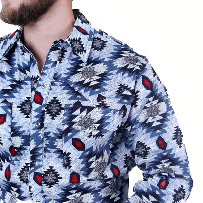 Camisa Estampada para Caballero WRC-8359