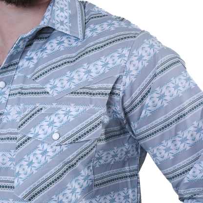 Camisa Estampada para Caballero WRC-8448