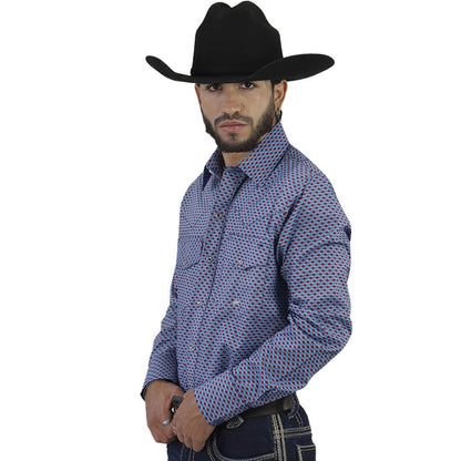 Camisa Estampada Para Caballero WL128
