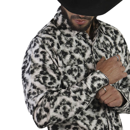 Camisa Estampada Para Caballero WL131