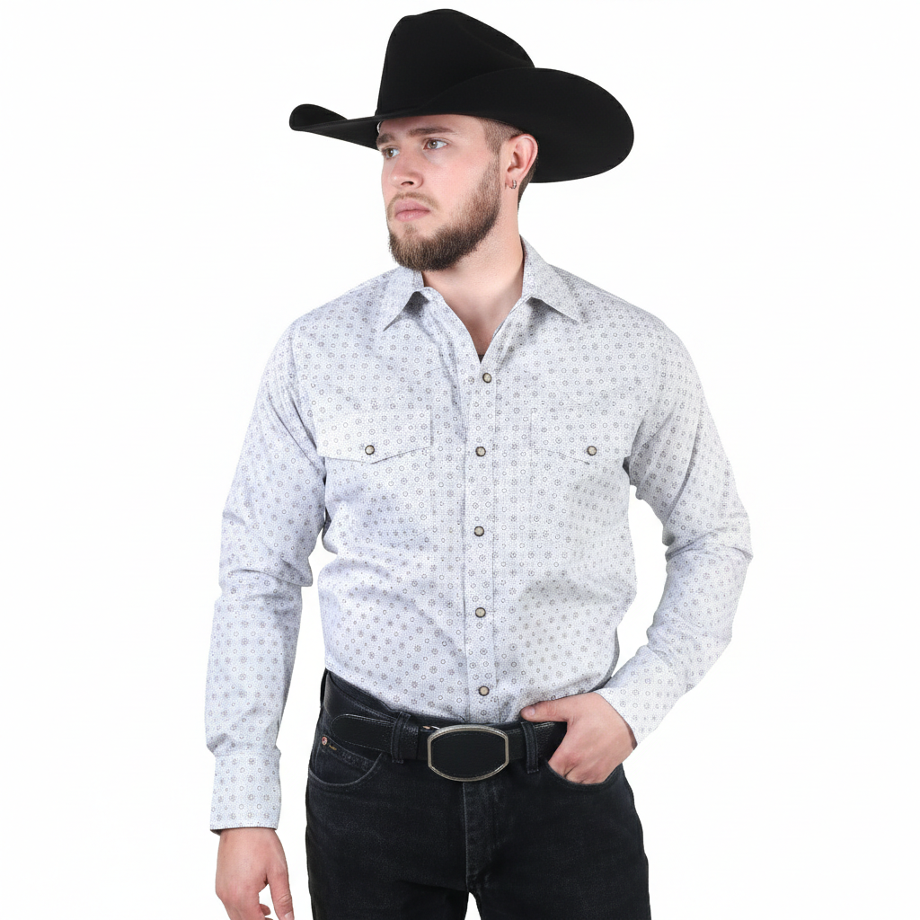 Camisa Estampada para Caballero WRC-8465