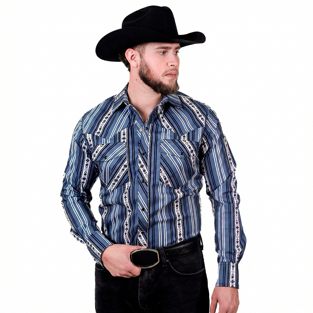 Camisa Estampada para Caballero WRC-8441