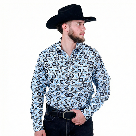 Camisa Estampada para Caballero WRC-84525