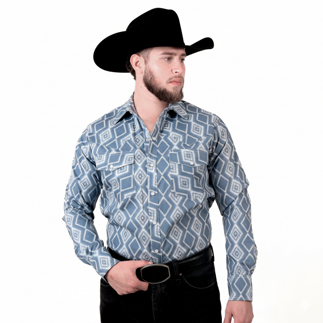 Camisa Estampada para Caballero WRC-8444