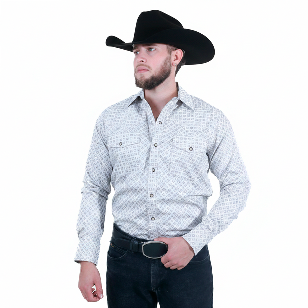 Camisa Estampada para Caballero WRC-8475