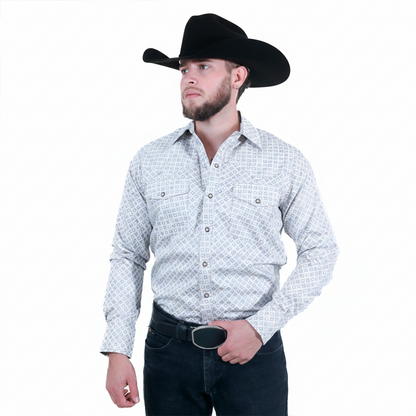 Camisa Estampada para Caballero WRC-8475